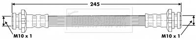 BORG & BECK Pidurivoolik BBH6772